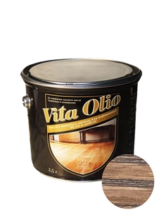 Масло Для полов и мебели Vita Olio Орех донской 2,5 л. с воском Живая Краска