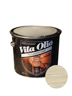 Масло Интерьерное Vita Olio Дуб обыкновенный 2,5 л. с воском Живая Краска