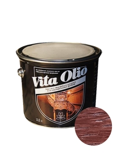 Масло Интерьерное Vita Olio Махагон 2,5 л. с воском Живая Краска