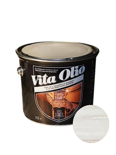 Масло Интерьерное Vita Olio Беленый дуб 2,5 л. с воском Живая Краска