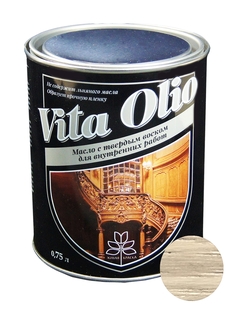 Масло Интерьерное Vita Olio Ясень оливковый 0,75 л. с воском Живая Краска