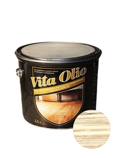 Масло Для полов и мебели Vita Olio Бесцветное 2,5 л. с воском Живая Краска