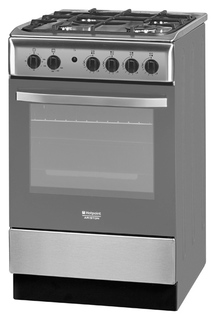 Газовая плита Hotpoint-Ariston H5GG1 C (X) RU Silver