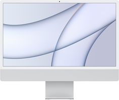 Моноблок Apple iMac 24 M1\8\256\8-core GPU Silver (MGPC3RU/A)