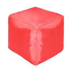 Бескаркасный пуф-куб Pazitif БМО9 one size, оксфорд, Красный