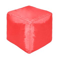 Бескаркасный пуф-куб Pazitif БМО9 one size, оксфорд, Красный