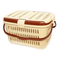 Переноска для животных Dunya Dogus 25x45x32см бежевый