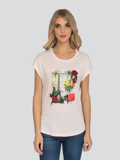 Футболка женская Dairos GD69300575 розовая L