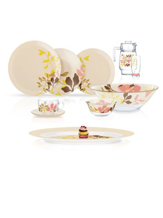 Столовый сервиз СИМПЛИ КОЛЧИК 46 предметов 6 персон Luminarc