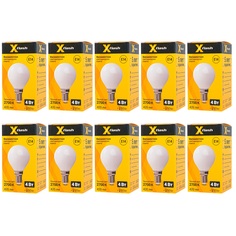Лампочка светодиодная XF-E14-FLM-P45-4W-2700K-230V, Арт.: 48083 10 штук