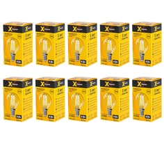 Лампочка светодиодная XF-E14-FL-P45-4W-2700K-230V, Арт.: 47635 10 штук
