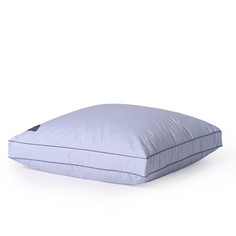 Подушка из серого гусиного пуха с бортиком BELPOL АВТОГРАФ 70х70 упругая