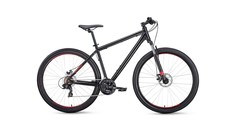 Велосипед Forward Apache 27.5 2.0 Disc 2020 19" черный матовый