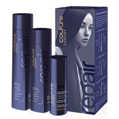 Набор для волос ESTEL HAUTE COUTURE LUXURY REPAIR Шампунь, Бальзам, Эликсир для кончиков