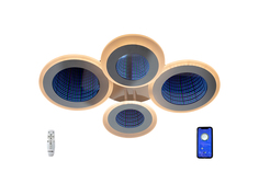 Люстра потолочная светодиодная Studio Led SL519/2+2 3D White