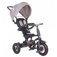 Велосипед трехколесный складной с ручкой QPLAY QA6BJ Grey