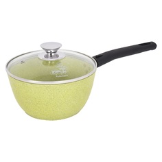 Кастрюля антипригарное покрытие литая 1,5л Trendy style lime Кукморский завод Металлопосуды