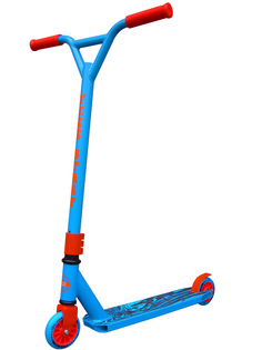 Трюковой самокат Yezz Start MS-150 голубой