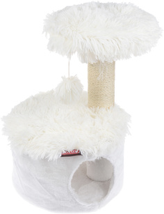 Домик для кошек ZOLUX YETI One, белый, 35х35х52,5 см