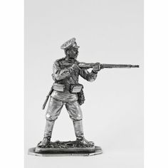 Оловянный солдатик TINsoldier Рядовой - 195 пехотный полк 1914 год