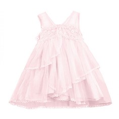 Праздничное платье для девочки Monna Rosa Нежность розовое 19177 р.110
