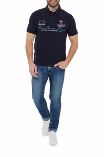 Футболка-поло мужская John Jeniford JJT-201-117 синяя M-170