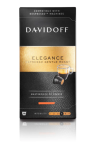 Капсулы Chobo давидофф элегант мол для кофемашин Nespresso 10 капсул Tchibo