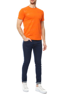 Футболка мужская AUTOMOBILI LAMBORGHINI SS20 LAMB B3XVB7TG 30260 XV9013147 оранжевая 48