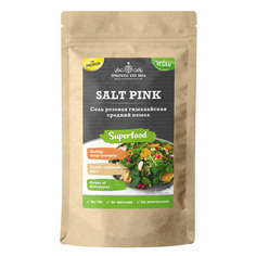 Соль гималайская Продукты XXII века Salt Pink средний помол