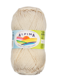 Пряжа Alpina Anabel, 100% мерсеризованный хлопок, 10*50 г, 120 м+-6
