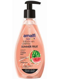Жидкое крем-мыло для рук AMALFI summer fruit 500 мл Amalfy
