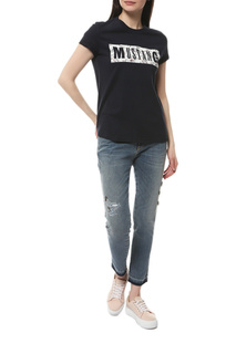 Футболка женская Mustang 1010753-4136 синяя XS