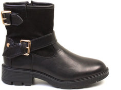 Полусапоги женские Xti 570104 черные 37 RU