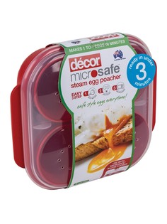 Контейнер пищевой PREMIUM STEAM EGG POACHER для приготовления яиц-пашот в СВЧ DECOR