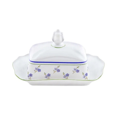 Масленка Leander граненная Мэри-Энн Незабудки (0.25 кг)