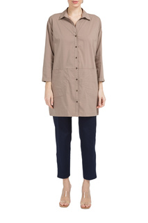 Туника женская Helmidge 10106 бежевая 50