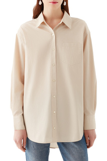 Рубашка женская Mavi 122829-33993 бежевая XS
