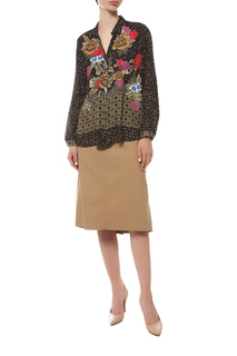 Блуза женская Grandi 2010 черная 44