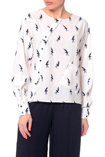 Блуза женская Adzhedo 70163 белая 2XL