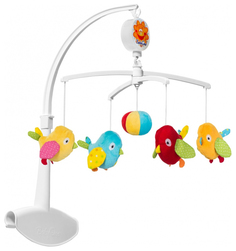 Интерактивная игрушка Babyono Птички Карусель С Мелодией