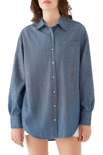 Рубашка женская Mavi 122866-33404 синяя L