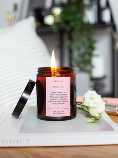 Свеча ароматическая CANDLE ME Ароматические свечи PRINCESS Принцесса, 180 мл