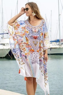 Туника женская Indiano Natural 2538 N-42SH разноцветная one size