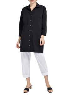 Рубашка женская Helmidge 101060 черная 56