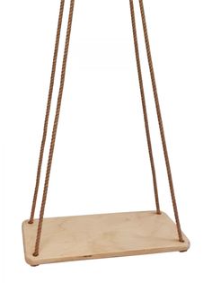 Подвесные деревянные качели Hotenok б/спинки с фурнит. Simple Natural swh1simple_natural