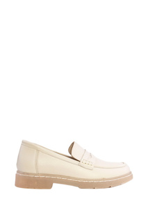 Лоферы женские Milana 211066-1 бежевые 40 RU