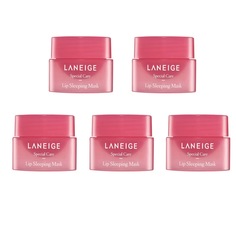 Ночная маска для губ Laneige Lip Sleeping Mask Berry 3г, 5 шт