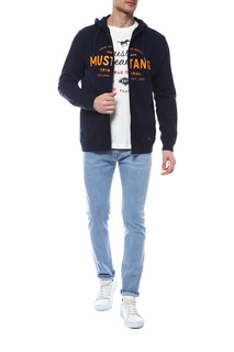 Толстовка мужская Mustang 1010816-4136 синяя 48