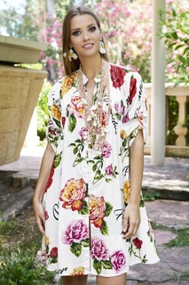 Туника женская Indiano Natural 2135 N-54C белая M INT