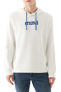 Худи мужское Mavi 066850-33389 белое 46